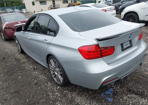 2014 BMW 335I из США, поврежденный, VIN WBA3A9C56EF477667